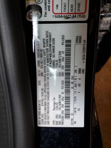2017 FORD FIESTA SE 3FADP4BJ3HM166067