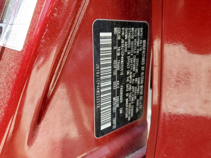 2019 NISSAN ROGUE SPOR JN1BJ1CP4KW232513