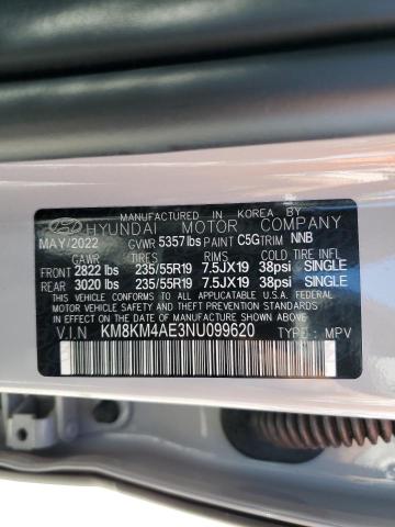 2022 HYUNDAI IONIQ 5 SE KM8KM4AE3NU099620