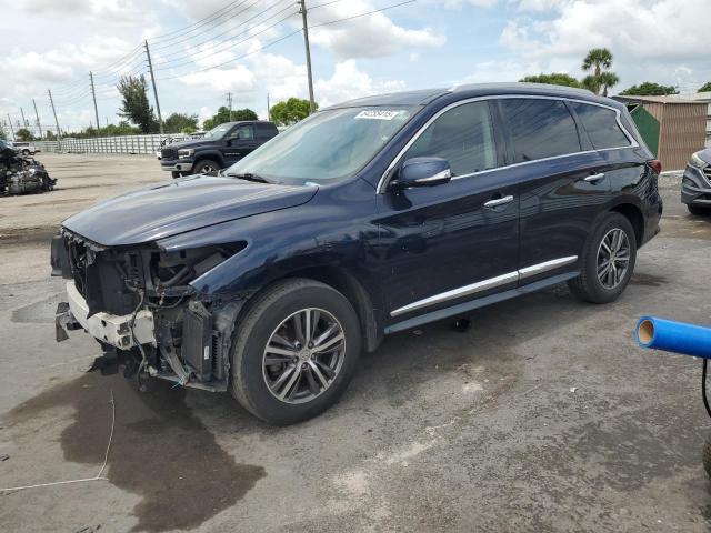 INFINITI QX60 2017 blue  gas 5N1DL0MM5HC530542 photo #1