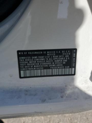 2020 VOLKSWAGEN JETTA SEL - 3VWE57BU6LM104250