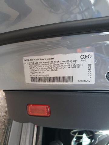 2022 AUDI RS7 WUAPCBF25NN905566