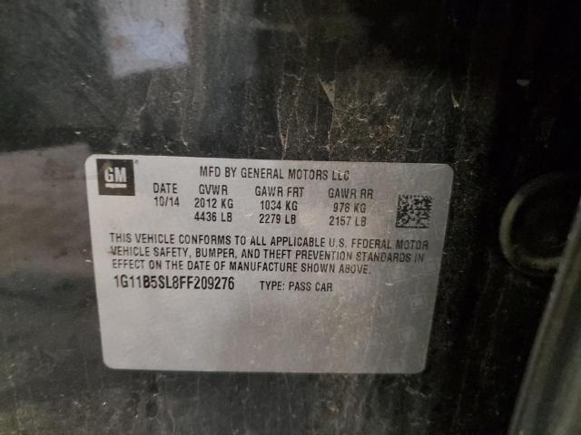 2015 CHEVROLET MALIBU LS 1G11B5SL8FF209276