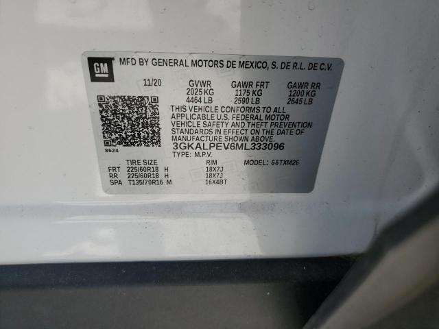 2021 GMC TERRAIN SL 3GKALPEV6ML333096