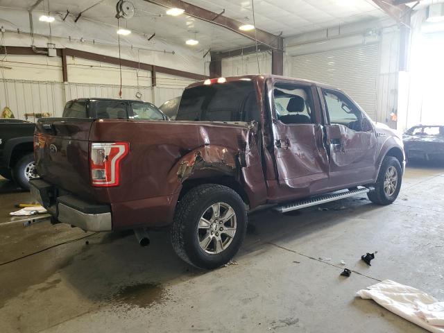 FORD F150 SUPER 2015 maroon  gas 1FTEW1EG5FKD79980 photo #4