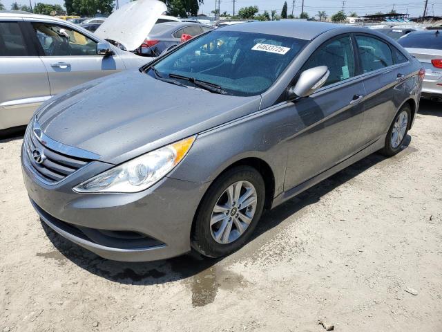 HYUNDAI SONATA GLS 2014 gray  gas 5NPEB4AC4EH873230 photo #1