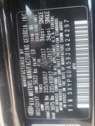 2018 KIA SORENTO LX 5XYPGDA59JG424297