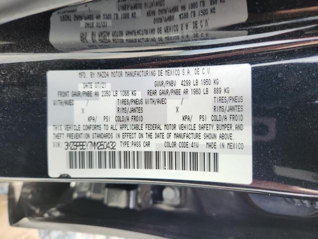 2021 MAZDA 3 PREMIUM 3MZBPBEY7MM250432