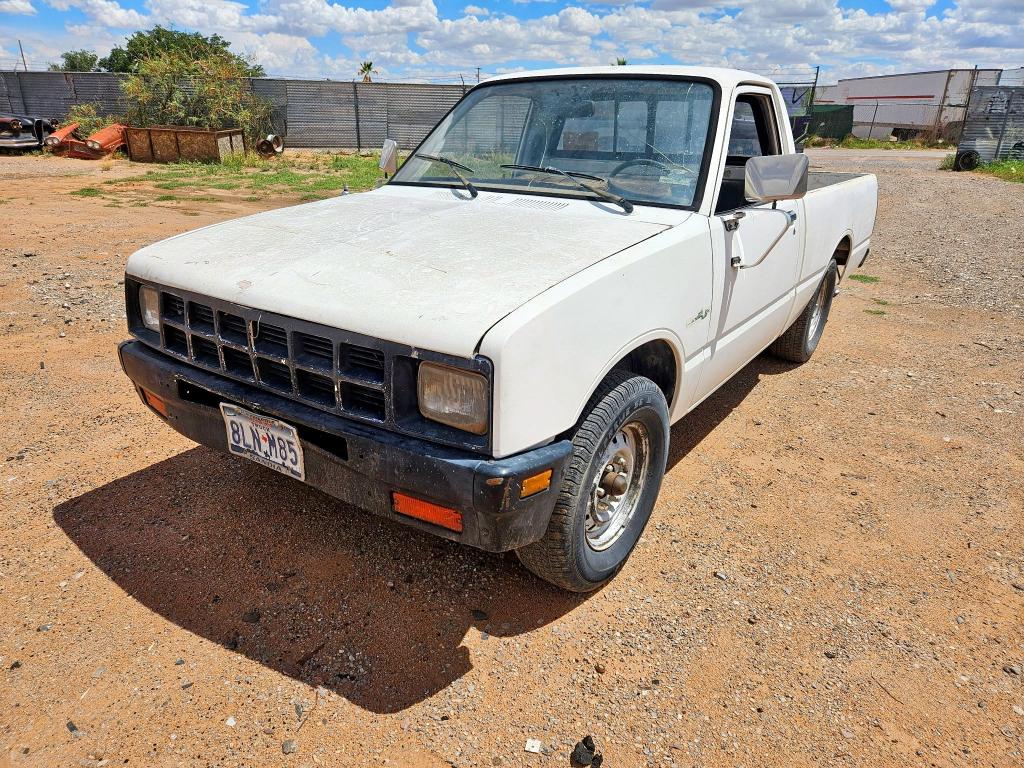 ISUZU PUP 1987 white pickup gas JAABL14L7H0715886 photo #3