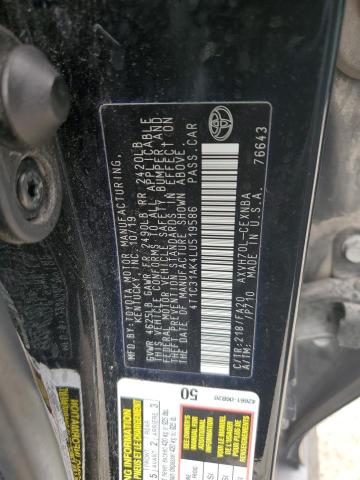 2020 TOYOTA CAMRY LE 4T1C31AK4LU519586