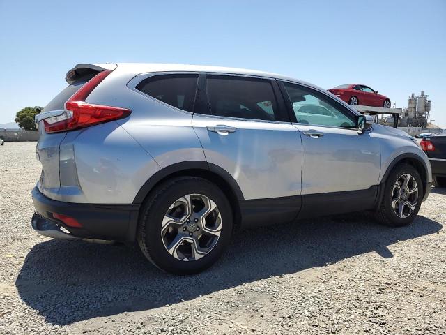 HONDA CR-V EX 2018 silver  gas 5J6RW1H51JA007203 photo #4