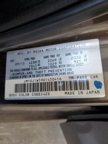 2016 MAZDA 6 GRAND TO - JM1GJ1W59G1450416