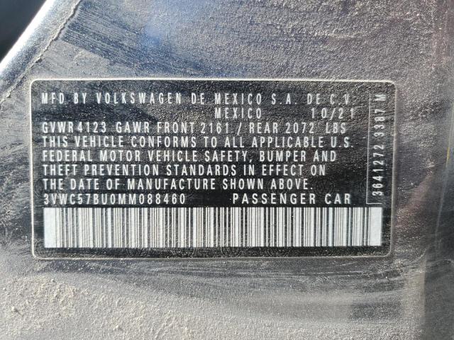 2021 VOLKSWAGEN JETTA S 3VWC57BU0MM088460