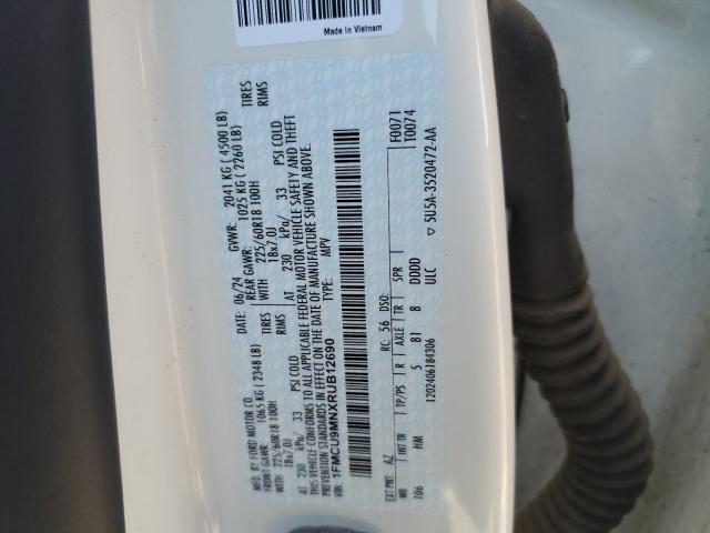 2024 FORD ESCAPE ST 1FMCU9MNXRUB12690