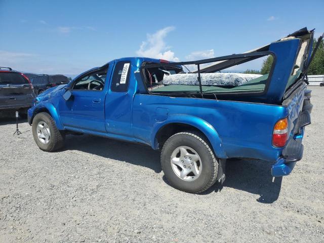 TOYOTA TACOMA XTR 2004 blue  gas 5TEWN72N74Z458329 photo #3