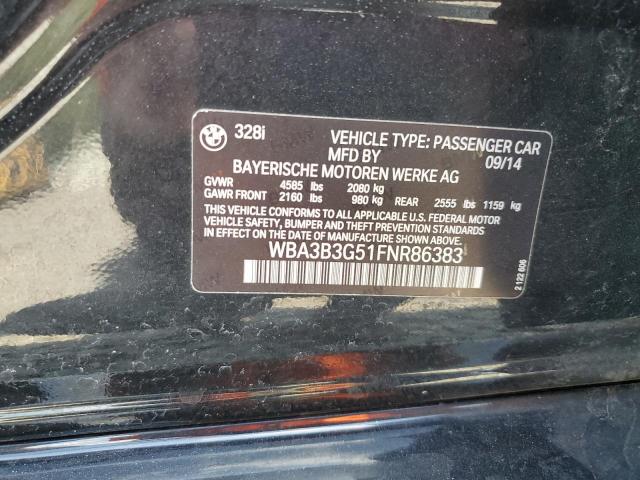 2015 BMW 328 XI WBA3B3G51FNR86383