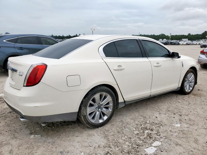 LINCOLN MKS 2009 white  Gasoline 1LNHM94RX9G604286 photo #4