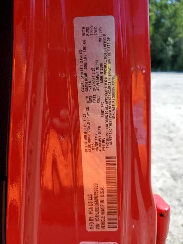 2021 JEEP WRANGLER U 1C4HJXDG6MW659929