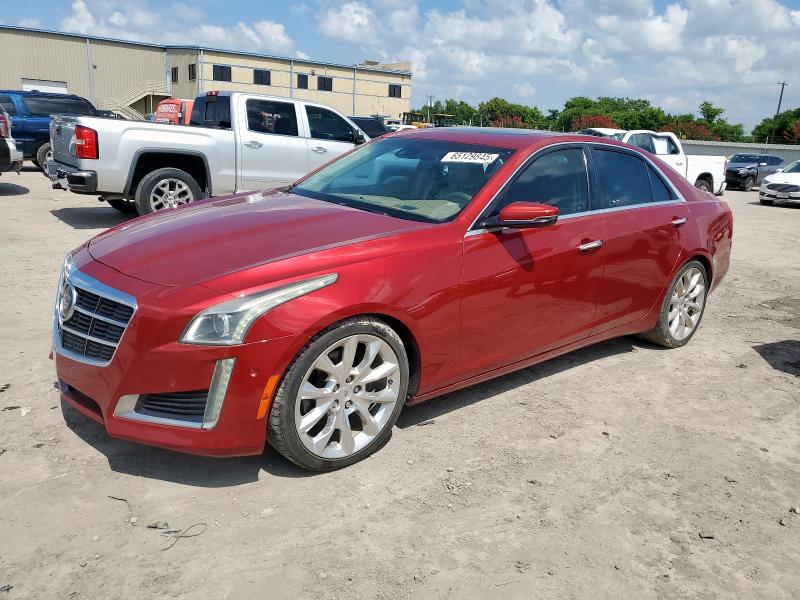 CADILLAC CTS PREMIU 2014 brown sedan 4d gas 1G6AT5SX1E0165486 photo #1