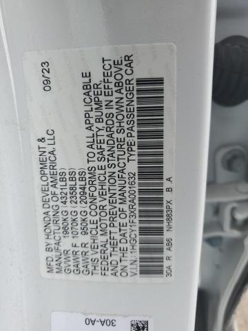 2024 HONDA ACCORD EX 1HGCY1F3XRA001632
