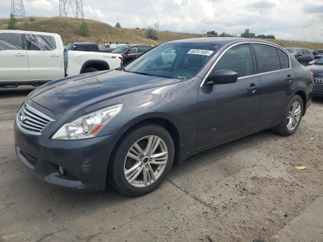 INFINITI G25 2012 gray  gas JN1DV6AR2CM730253 photo #1