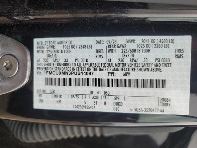 2023 FORD ESCAPE ST - 1FMCU9MN3PUB14097
