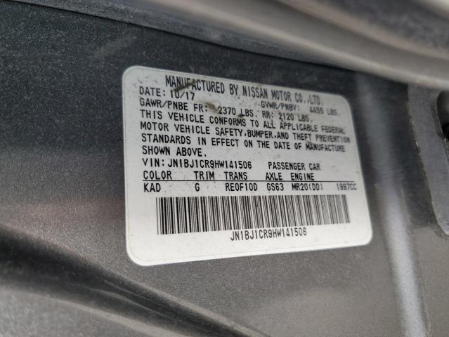 2017 NISSAN ROGUE SPT JN1BJ1CR9HW141506