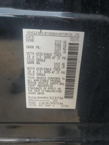 2015 INFINITI QX60 - 5N1AL0MM5FC523736