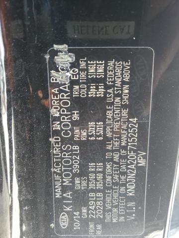 2015 KIA SOUL - KNDJN2A20F7152524