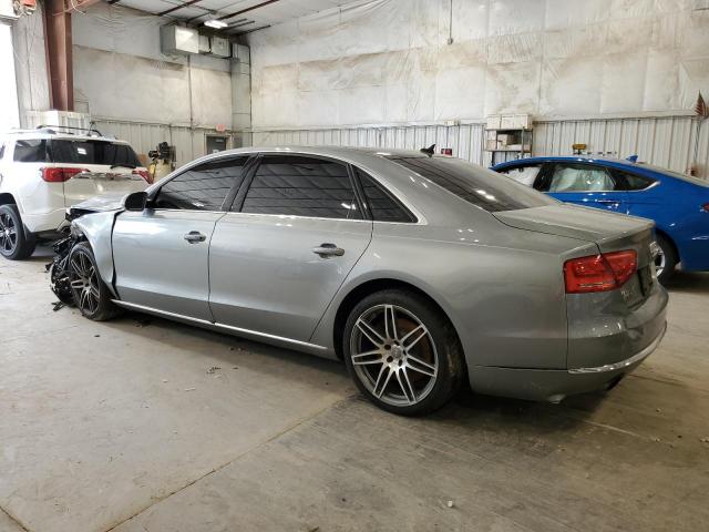 AUDI A8 L QUATT 2011 silver  gas WAURVAFD7BN027479 photo #3