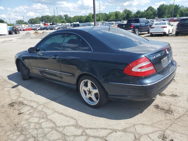 MERCEDES-BENZ CLK 500 2004 blue  gas WDBTJ75J44F095359 photo #3