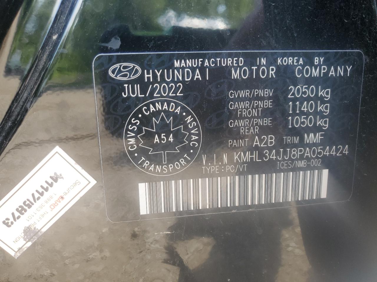 HYUNDAI SONATA HYBRID