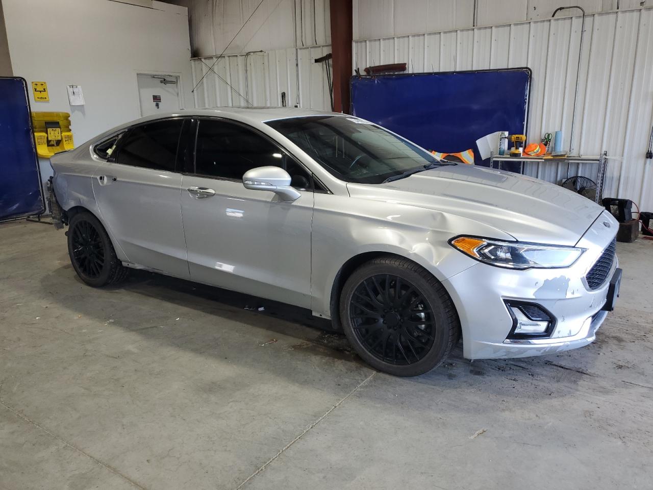 Lot #3218014886 2019 FORD FUSION TIT