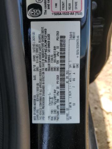 2018 FORD FIESTA SE 3FADP4EJXJM121449