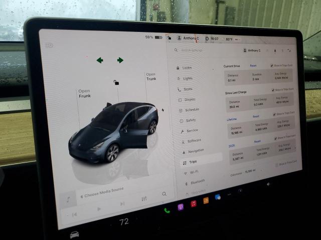 2024 TESLA MODEL Y 7SAYGAEE1RF005587
