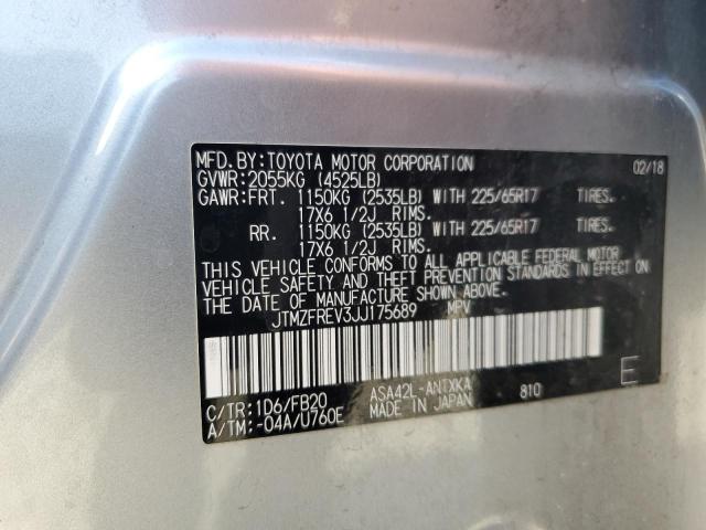2018 TOYOTA RAV4 LE JTMZFREV3JJ175689