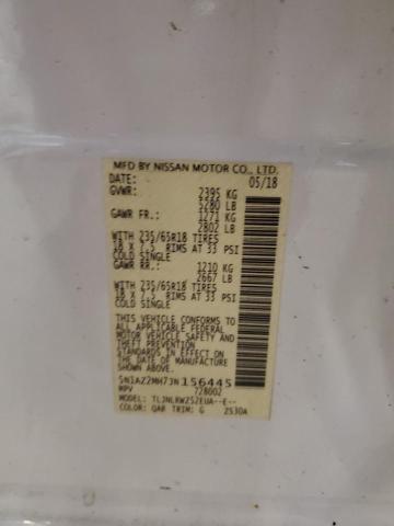 2018 NISSAN MURANO S - 5N1AZ2MH7JN156445