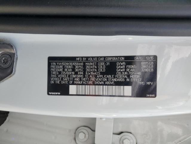 2016 VOLVO XC90 T5 YV4102XK9G1056446