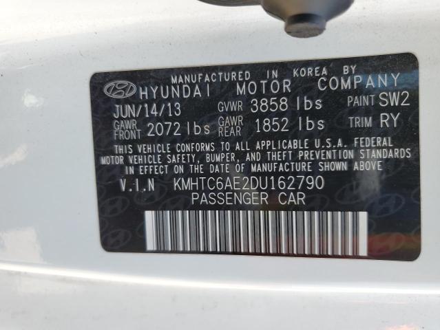 2013 HYUN VELOSTER TURBO - KMHTC6AE2DU162790