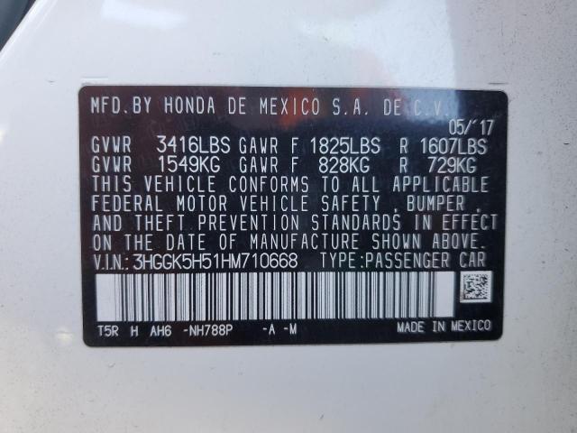 2017 HONDA FIT LX 3HGGK5H51HM710668