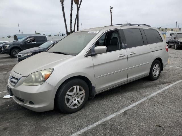 HONDA ODYSSEY EX 2006 silver  gas 5FNRL38706B063157 photo #1