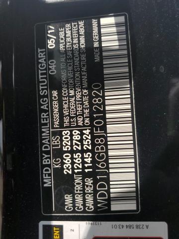 2018 MERCEDES-BENZ E 400 4MAT WDD1J6GB8JF012820