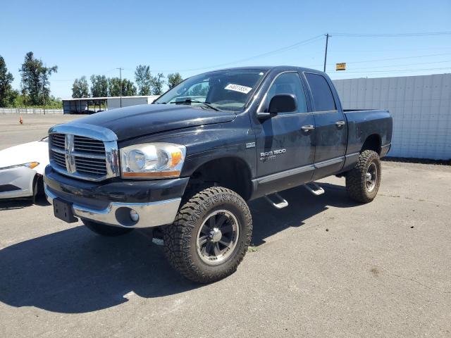 DODGE RAM 1500 S 2006 black  gas 1D7HU182X6S555818 photo #1