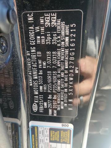 2011 KIA SORENTO SX - 5XYKWDA27BG161215