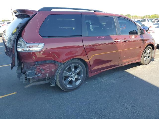 Vin: 5tdxk3dc9fs657299, lot: 63582615, toyota sienna sport 20153
