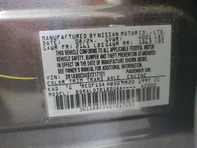 2025 NISSAN SENTRA SV - 3N1AB8CV4SY217101