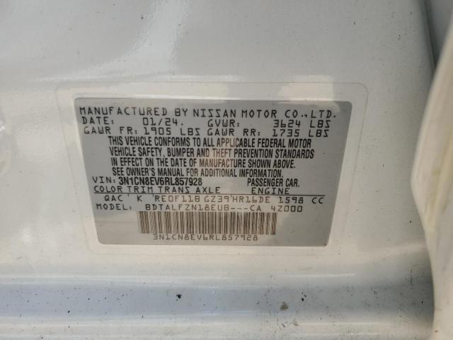 2024 NISSAN VERSA SV - 3N1CN8EV6RL857928