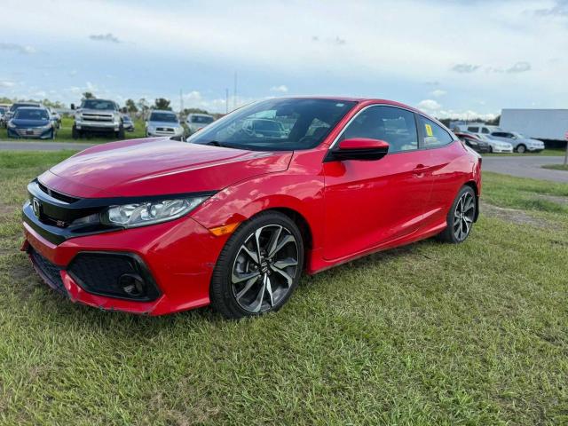 HONDA CIVIC SI 2018 red  gas 2HGFC3A53JH756126 photo #3