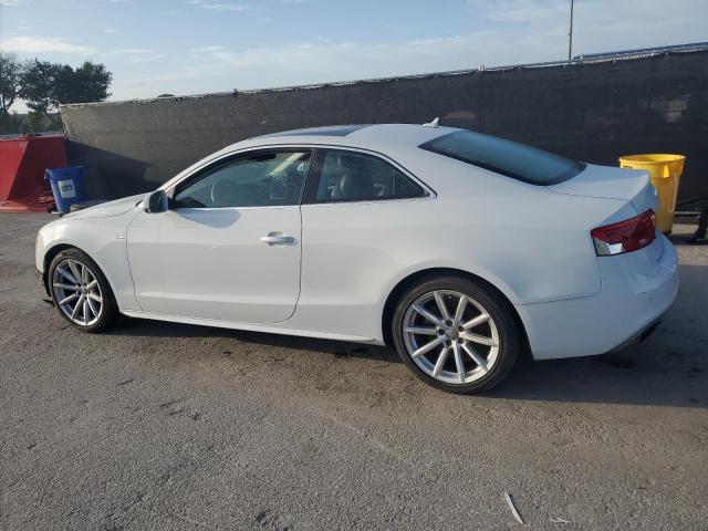 AUDI A5 PREMIUM 2015 white coupe flexible fuel WAUMFAFR5FA035399 photo #3