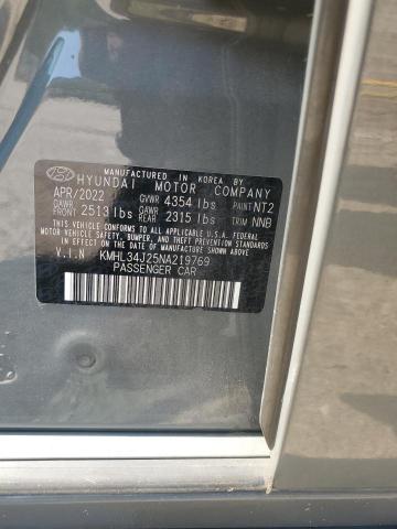 2022 HYUNDAI SONATA LIM KMHL34J25NA219769